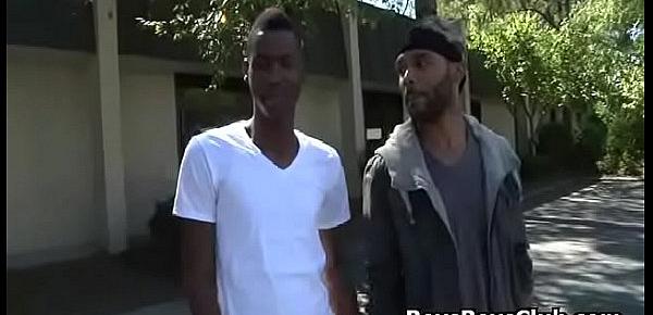  Black Gay Porn With Muscular Black Man and White Twink 16
